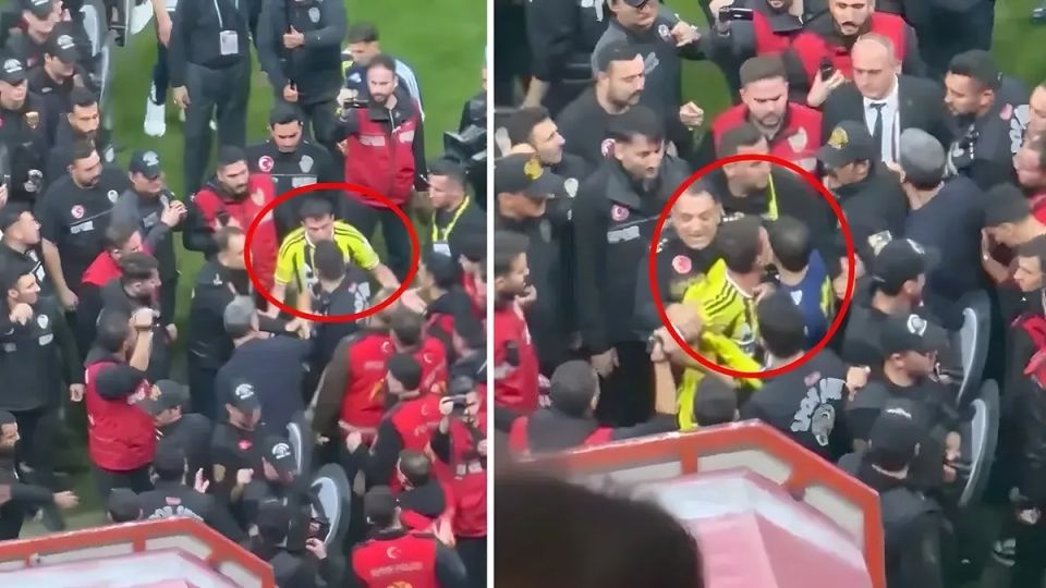 Derbi Sonrası Mert Hakan Yandaş ile Polis Arasında Yaşanan Gerginlik Gündemde