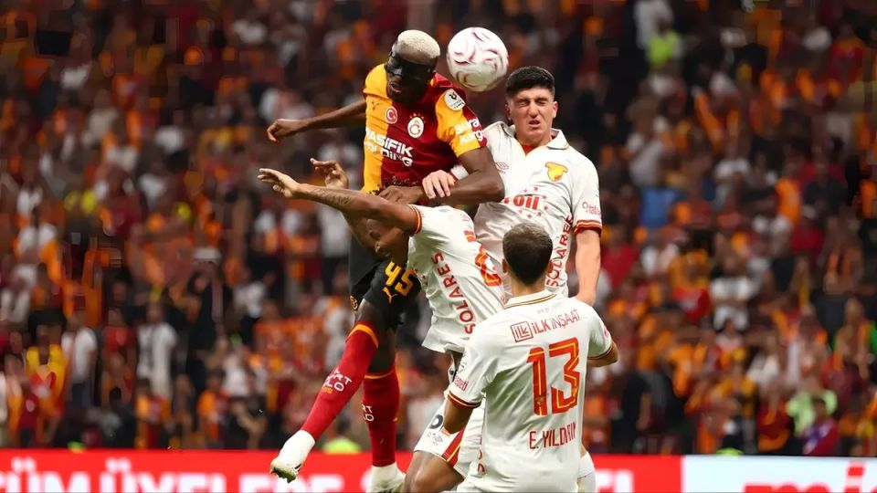Galatasaray, Göztepe'yi 3-2 Mağlup Etti: Gol Dolu Mücadele