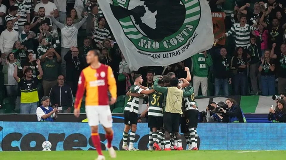Sporting Lizbon, Galatasaray'ı 3-1 Mağlup Etti